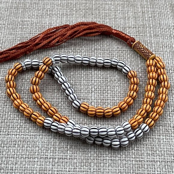 Lot of 2 Tasbeeh Religious Prayer Beads Islamic Tasbeh pray Beads Plastic Beads - Picture 3 of 10